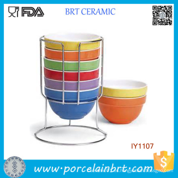 Happy Day Chromatic Stackable Bowl Bowl de cerámica